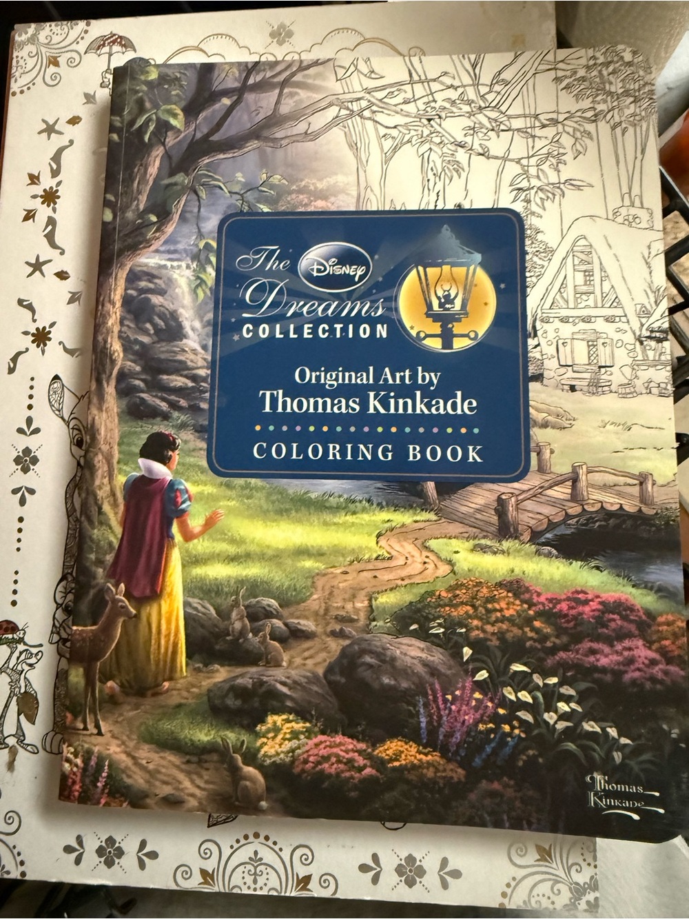 Two Disney colouring books